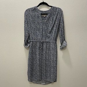 Loft Geometric Pattern Dress